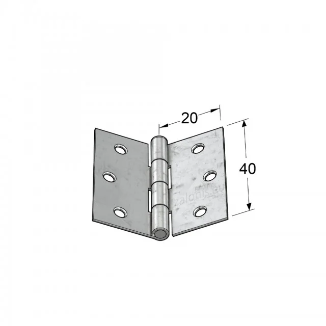 ΜΕΝΤΕΣΕΣ ΠΛΑΚΑ ΣΙΔΕΡΕΝΙΟΣ 40x40 ΓΑΛΒΑΝΙΖΕ ITALY